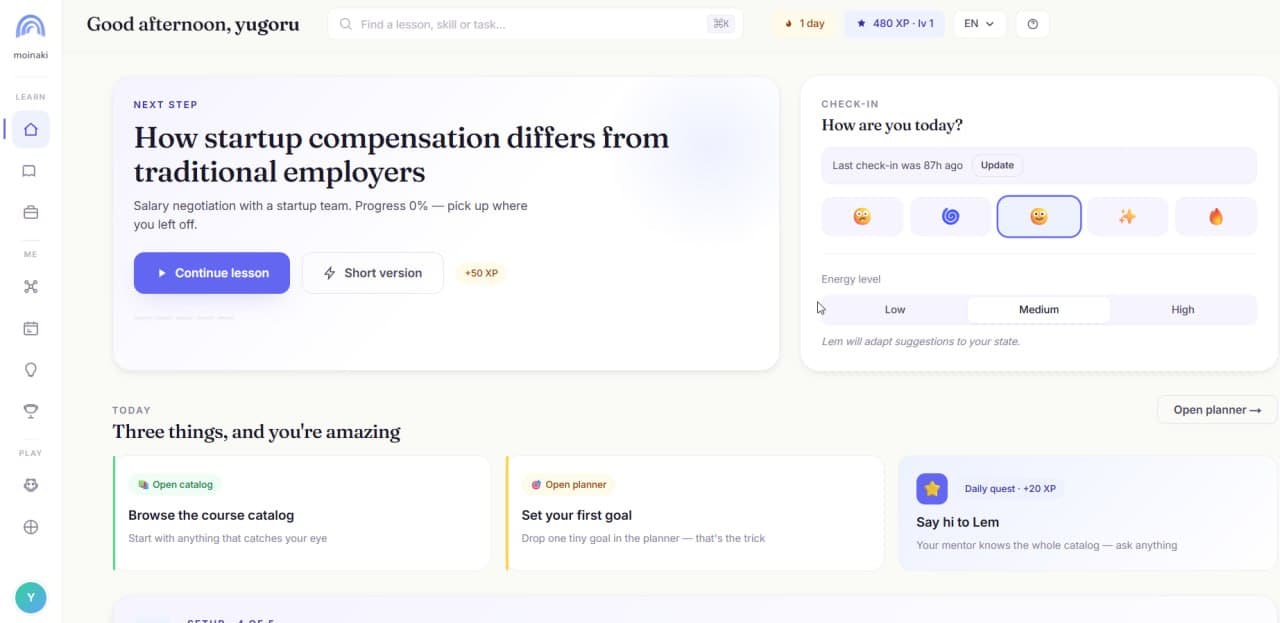 moinaki dashboard preview